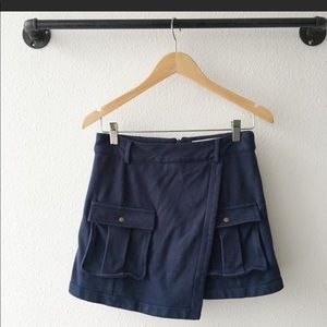 Lovers + Friends Teller Skort in navy blue